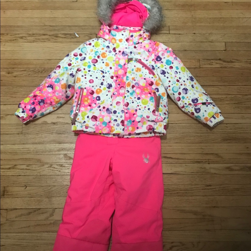 Spyder snow suit and jacket